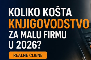 Koliko košta knjigovodstvo